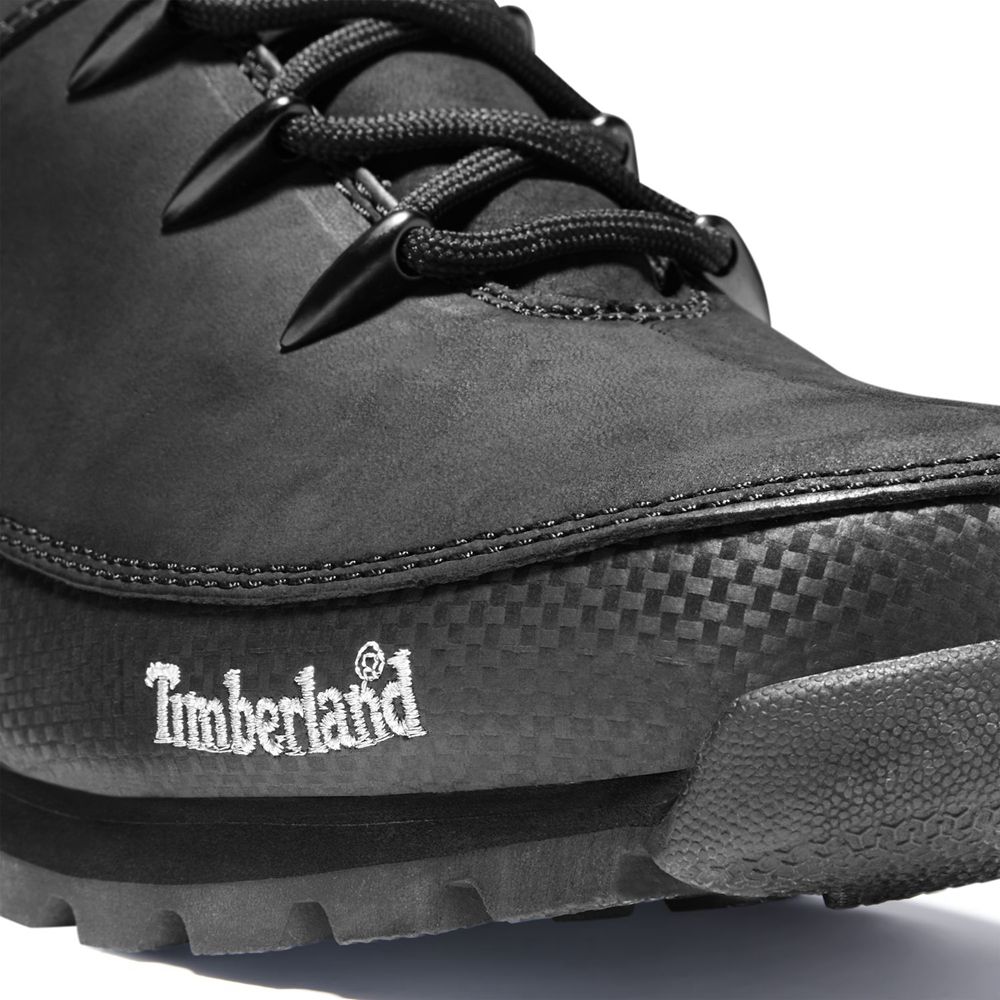 Timberland Παπούτσια Πεζοπορίας Ανδρικα Μαυρα - Euro Sprint Mid - Greece 0896127-PX